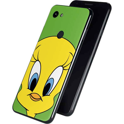 Looney Tunes Tweety Bird Zoomed In Google Pixel 3a XL Skin